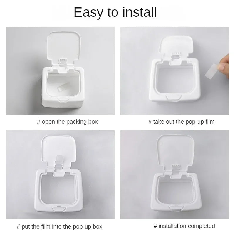PopView Mini Desktop Storage Box – Dustproof Organizer with Lid