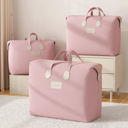 Large Capacity Moisture-Proof Clothing Bag – Quilt Storage & Packing Organizer