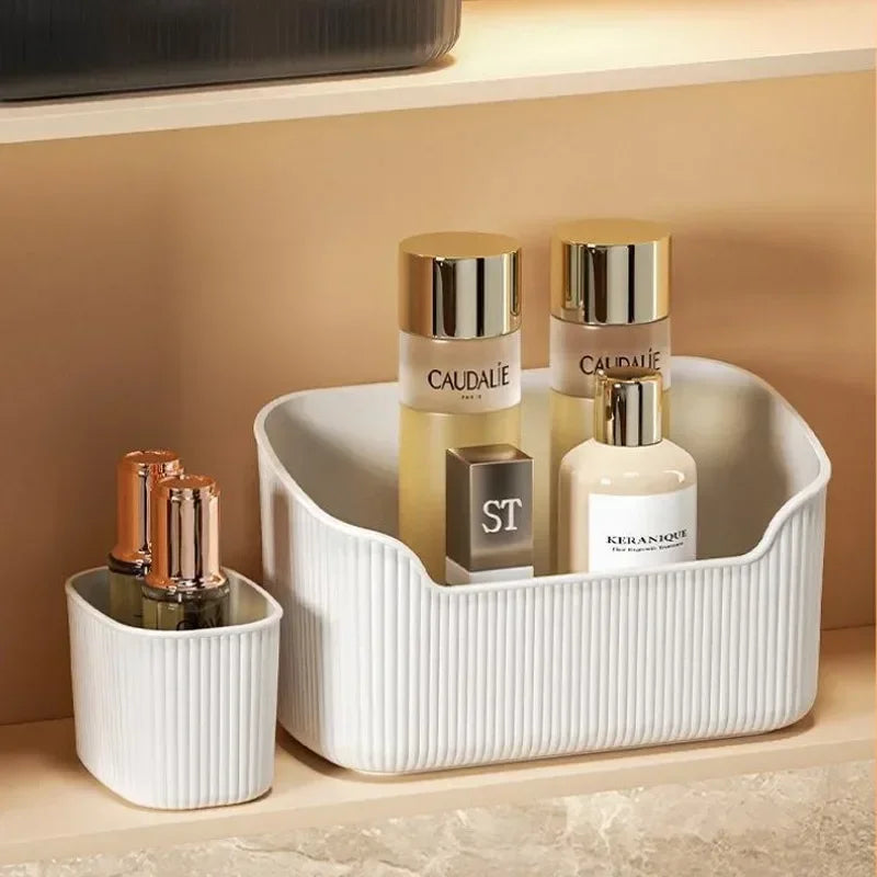 GlamBox Cosmetic Large Capacity Storage – Mirror Cabinet Design