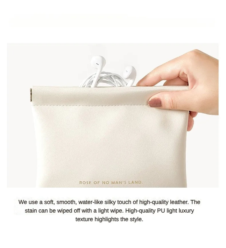 Compact Makeup & Jewelry Organizer – Mini Travel Pouch