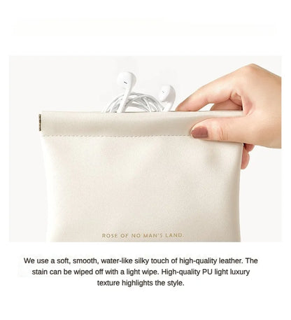 Compact Makeup & Jewelry Organizer – Mini Travel Pouch