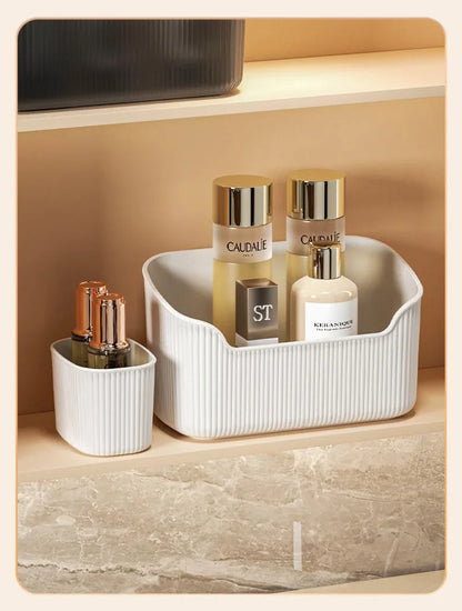 GlamBox Cosmetic Large Capacity Storage – Mirror Cabinet Design