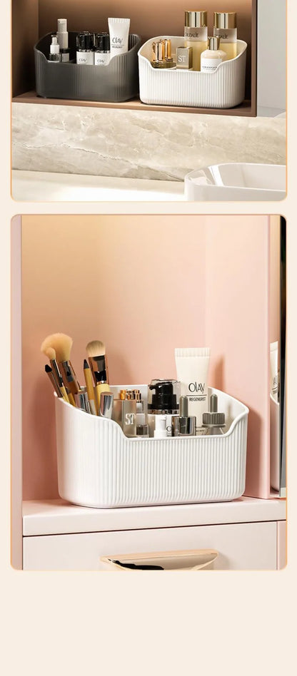 GlamBox Cosmetic Large Capacity Storage – Mirror Cabinet Design