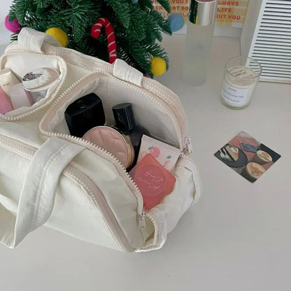PuffEase Multi-Pouch Travel Cosmetic Bag – Multifunctional Makeup & Toiletry Organizer