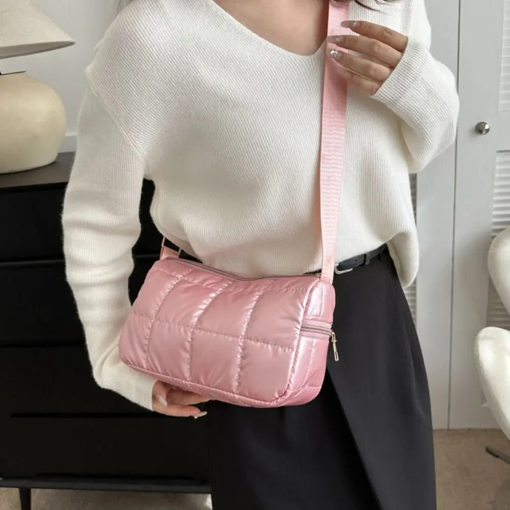 TravelEase Quilted Crossbody – Lightweight Shoulder Bag