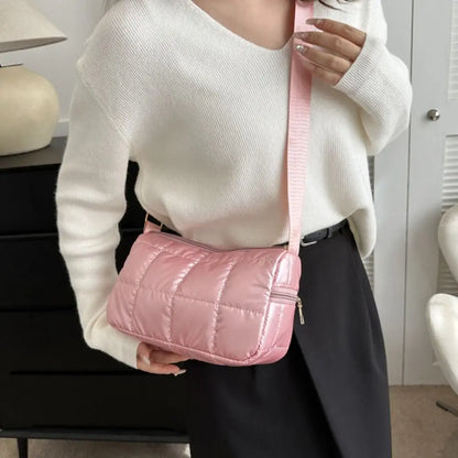 TravelEase Quilted Crossbody – Lightweight Shoulder Bag
