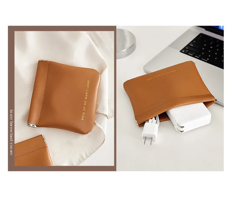 Compact Makeup & Jewelry Organizer – Mini Travel Pouch