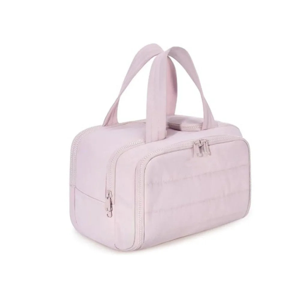 PuffEase Multi-Pouch Travel Cosmetic Bag – Multifunctional Makeup & Toiletry Organizer