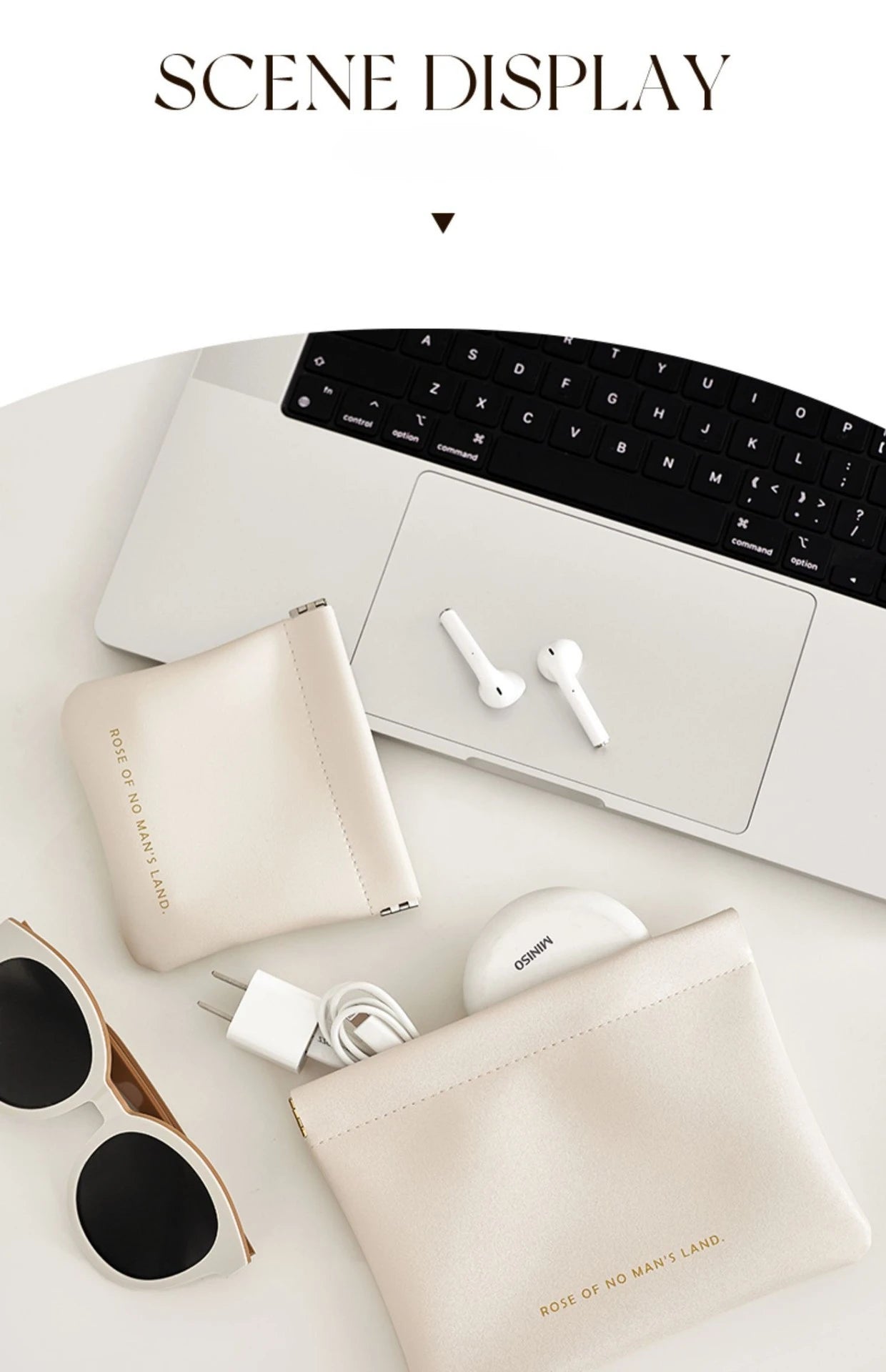Compact Makeup & Jewelry Organizer – Mini Travel Pouch