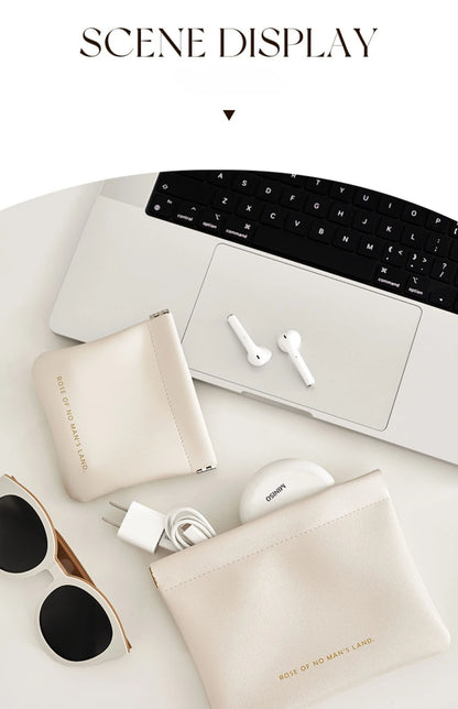 Compact Makeup & Jewelry Organizer – Mini Travel Pouch