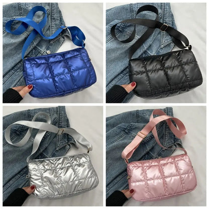 TravelEase Quilted Crossbody – Lightweight Shoulder Bag