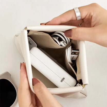 Compact Makeup & Jewelry Organizer – Mini Travel Pouch