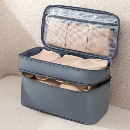 Double-Layer Large Capacity 3-in-1 Travel & Home Storage Bag