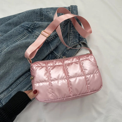 TravelEase Quilted Crossbody – Lightweight Shoulder Bag