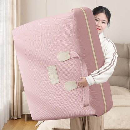 Large Capacity Moisture-Proof Clothing Bag – Quilt Storage & Packing Organizer