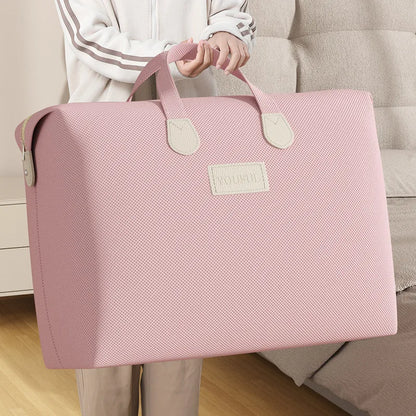 Large Capacity Moisture-Proof Clothing Bag – Quilt Storage & Packing Organizer