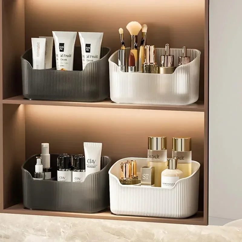 GlamBox Cosmetic Large Capacity Storage – Mirror Cabinet Design