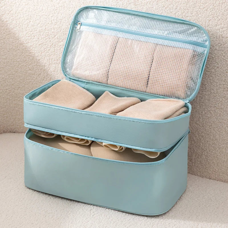 Double-Layer Large Capacity 3-in-1 Travel & Home Storage Bag