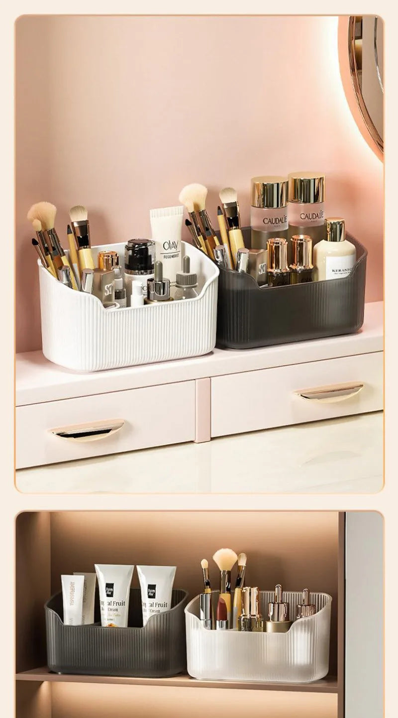 GlamBox Cosmetic Large Capacity Storage – Mirror Cabinet Design