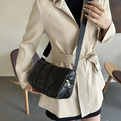TravelEase Quilted Crossbody – Lightweight Shoulder Bag