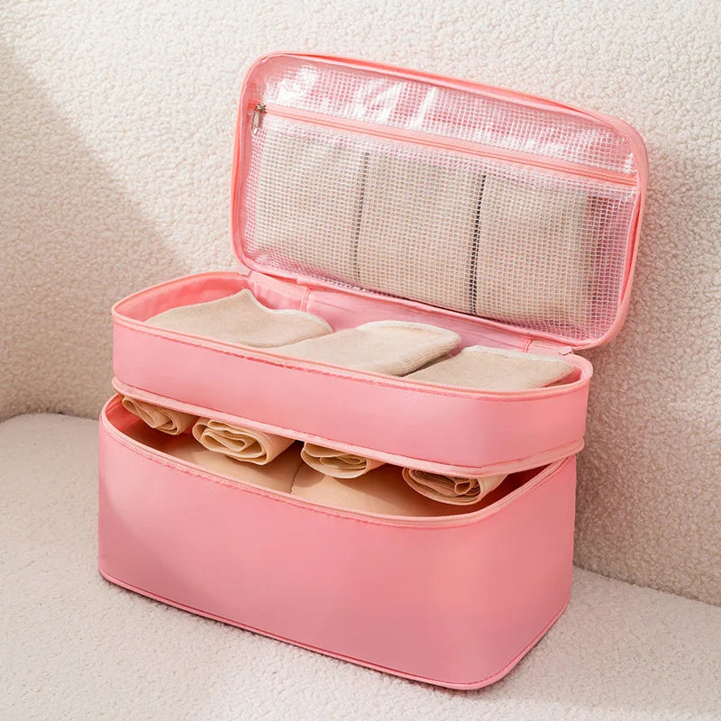 Double-Layer Large Capacity 3-in-1 Travel & Home Storage Bag