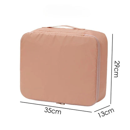 Large Capacity Foldable Organizer Bag – 3-in-1 Multi-Layer Travel Storage