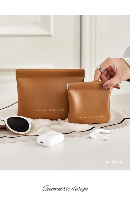 Compact Makeup & Jewelry Organizer – Mini Travel Pouch