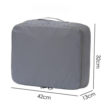 Large Capacity Foldable Organizer Bag – 3-in-1 Multi-Layer Travel Storage