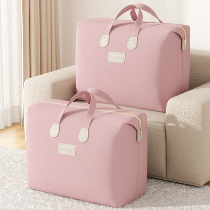 Large Capacity Moisture-Proof Clothing Bag – Quilt Storage & Packing Organizer