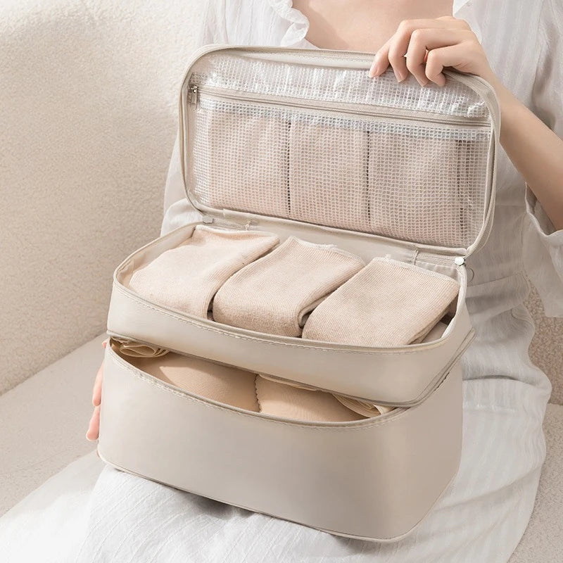 Double-Layer Large Capacity 3-in-1 Travel & Home Storage Bag