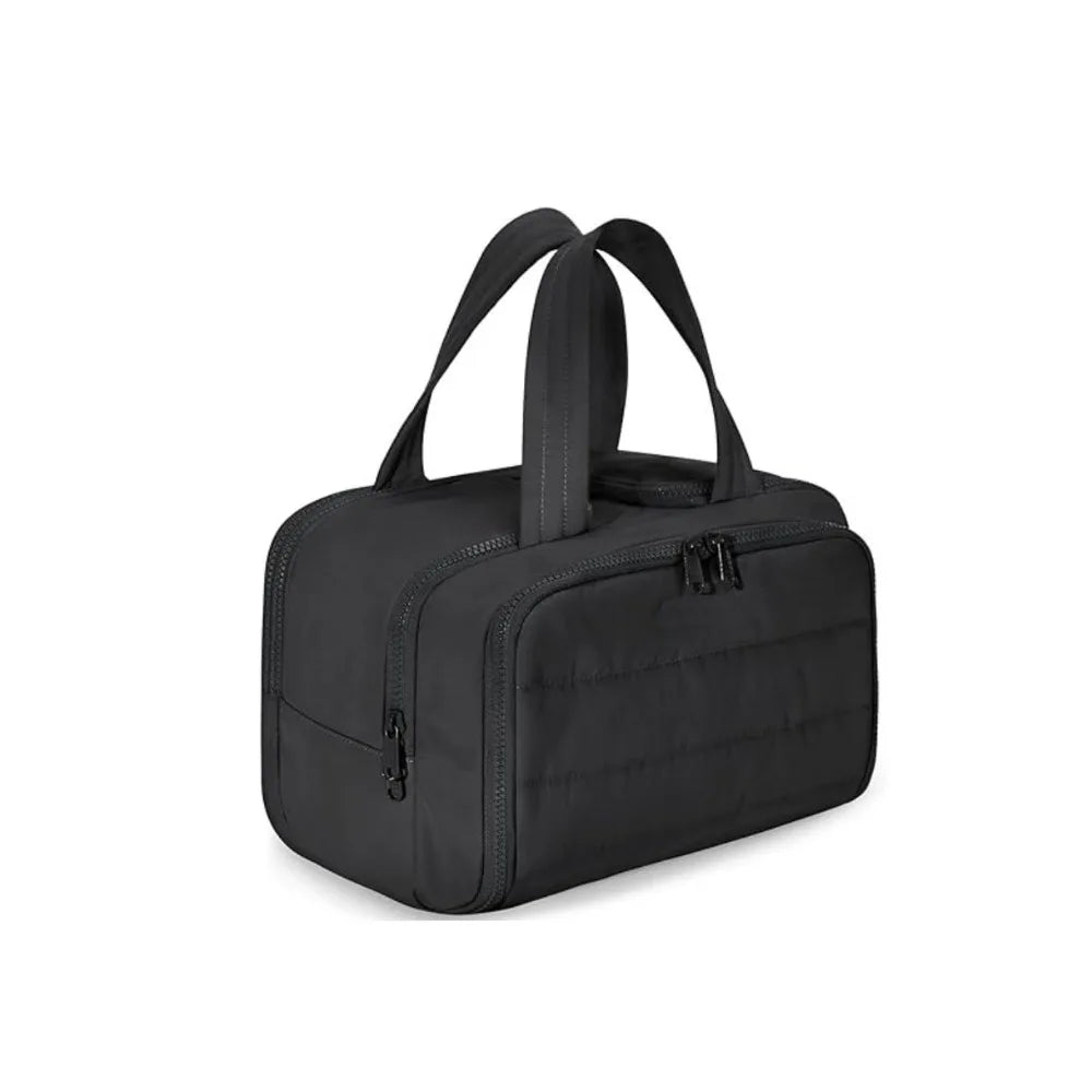 PuffEase Multi-Pouch Travel Cosmetic Bag – Multifunctional Makeup & Toiletry Organizer