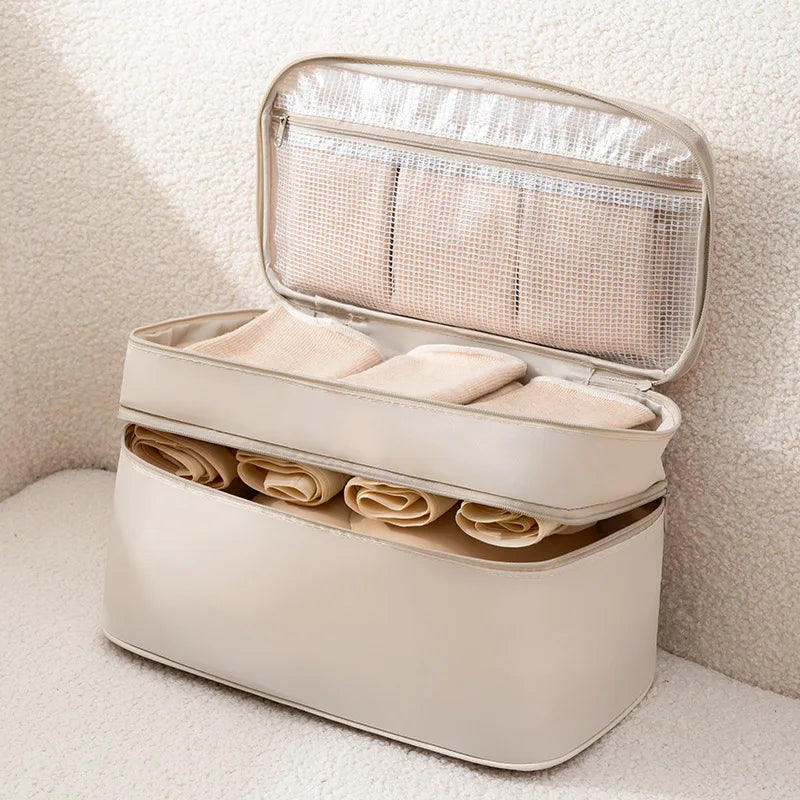 Double-Layer Large Capacity 3-in-1 Travel & Home Storage Bag