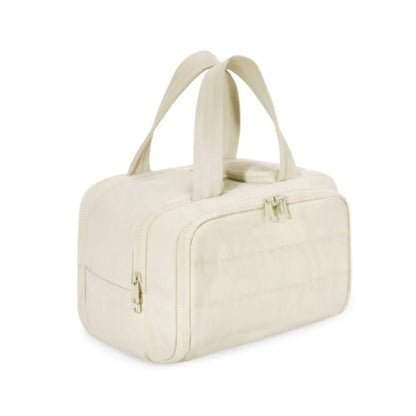 PuffEase Multi-Pouch Travel Cosmetic Bag – Multifunctional Makeup & Toiletry Organizer