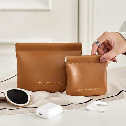 Compact Makeup & Jewelry Organizer – Mini Travel Pouch